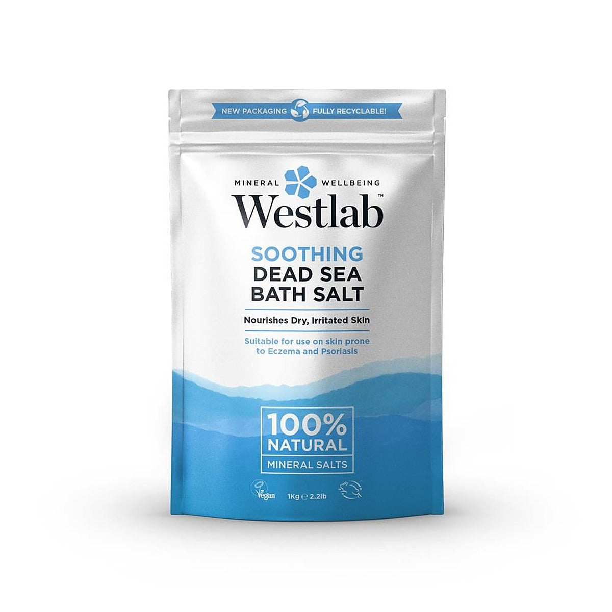 Westlab Dead Sea salt - 1000g