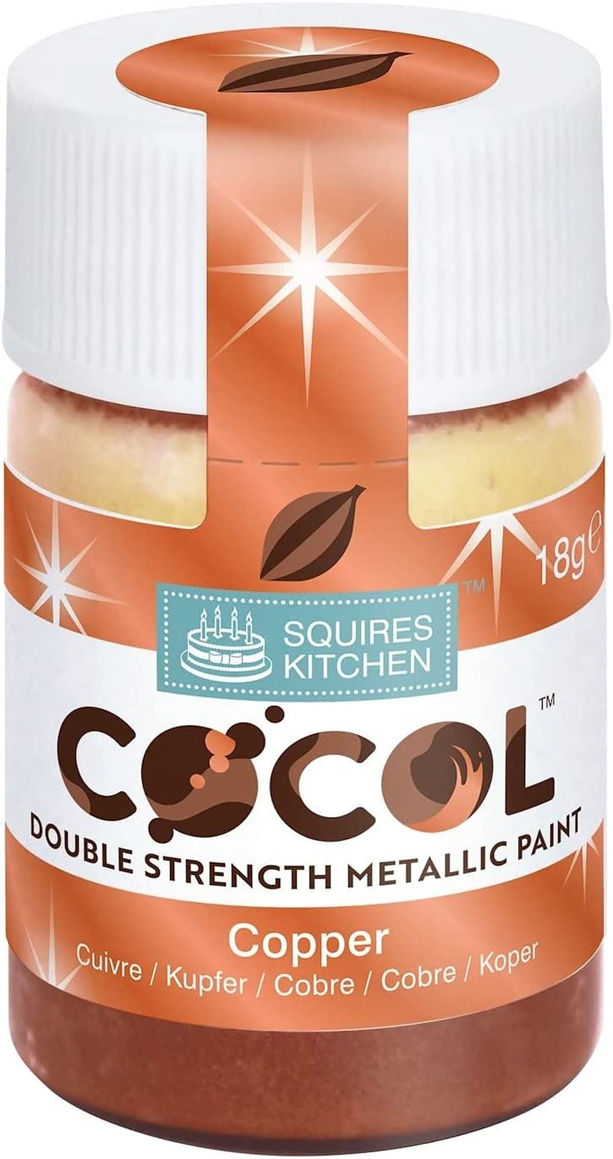 Squires Kitchen COCOL Extra Strength Colouring Paint for Chocolate 18g - All Shades - image 7