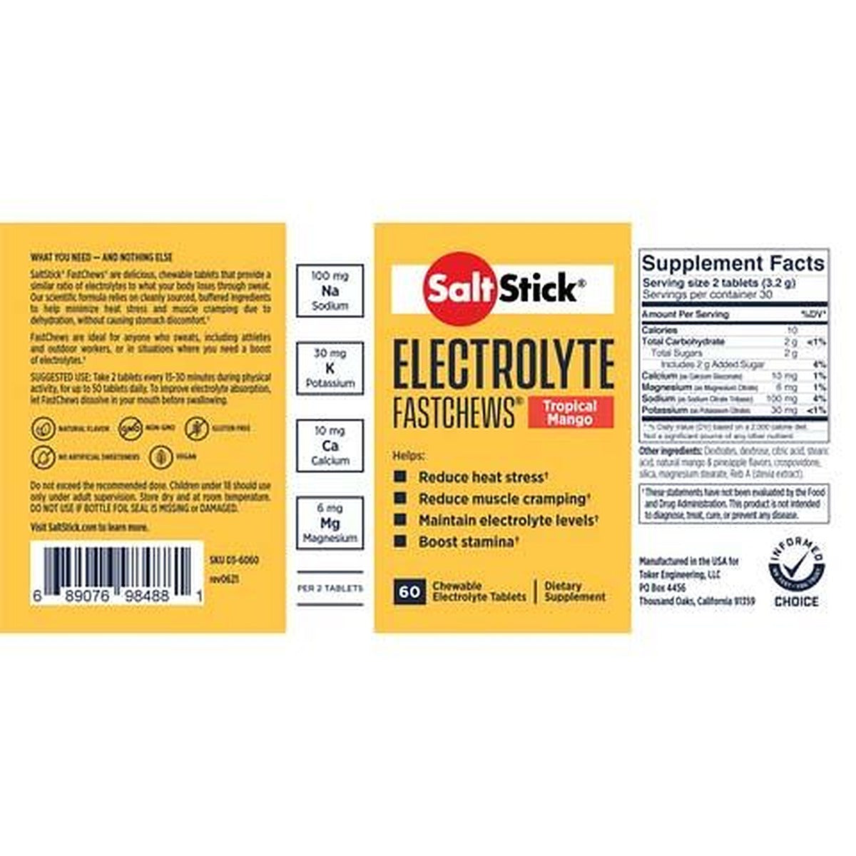 SaltStick Electrolyte FastChews - Pack of 10 - All Flavours - image 7