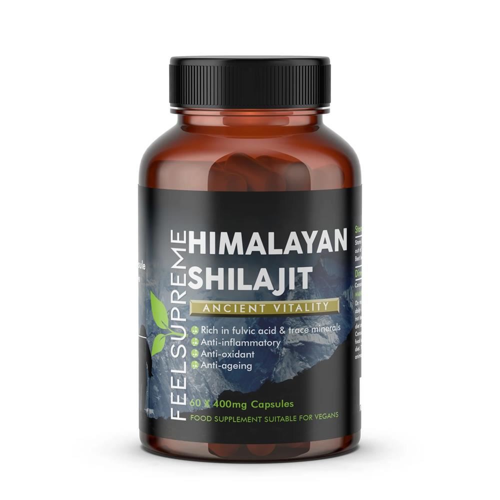 Feel Supreme Himalayan Shilajit Capsules 60 Capsules