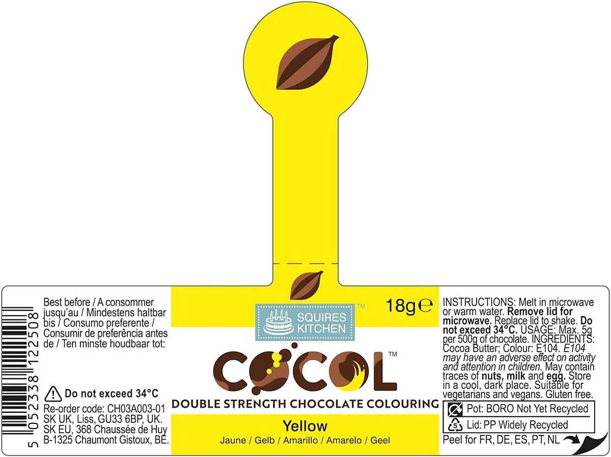 Squires Kitchen COCOL Extra Strength Colouring Paint for Chocolate 18g - All Shades - image 28