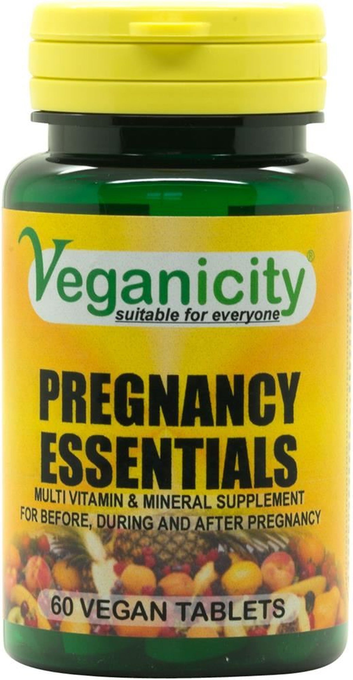 Veganicity Pregnancy Essentials 60 Vtabs