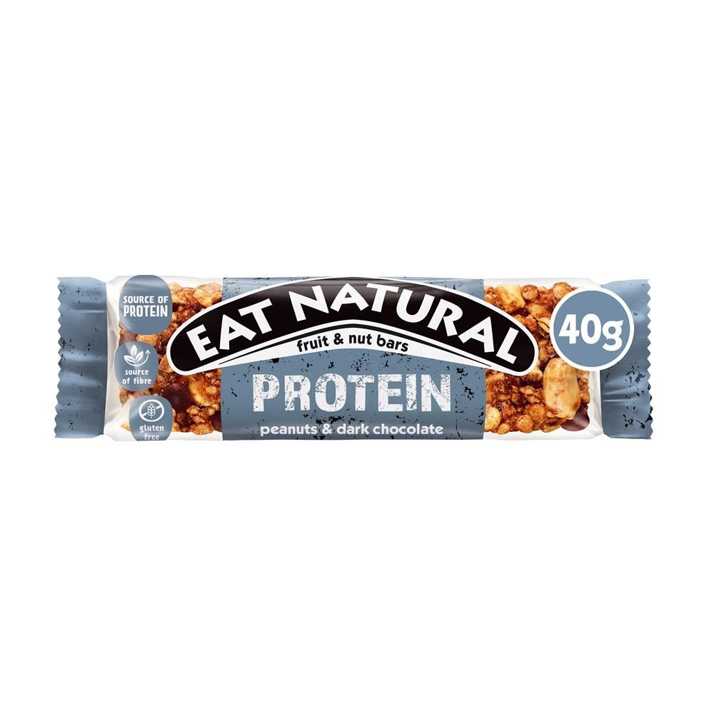 Eat Natural Protein Packed Bar with Peanuts and Chocolate 40g - 12 Pack