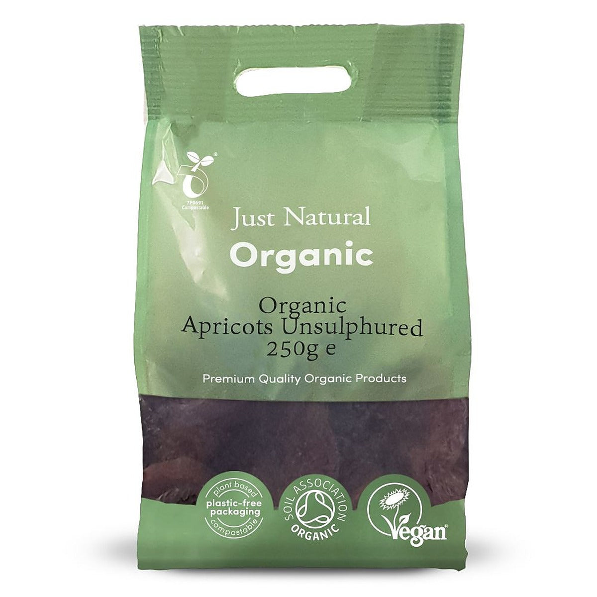 Just Natural Organic Organic Apricots Unsulphured 250g