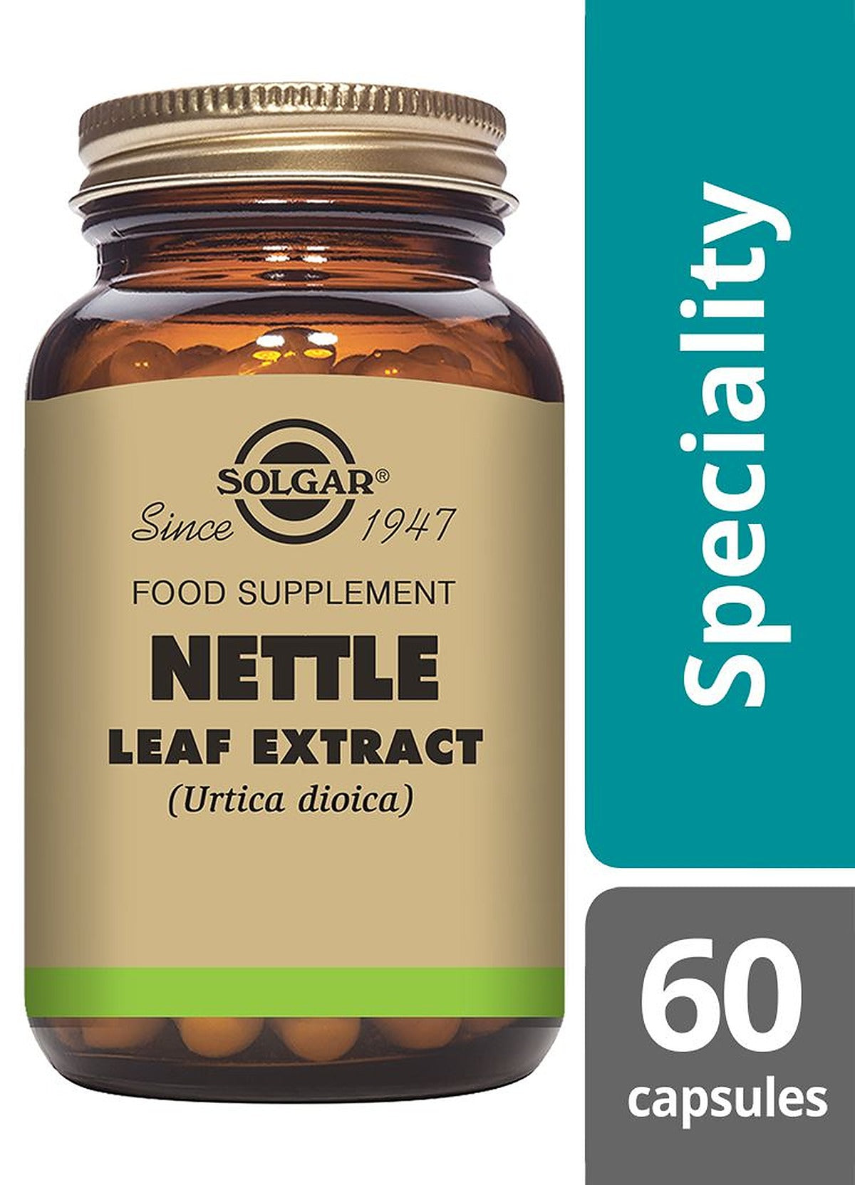 Solgar Nettle Leaf Extract - 60 Vegicaps - image 2