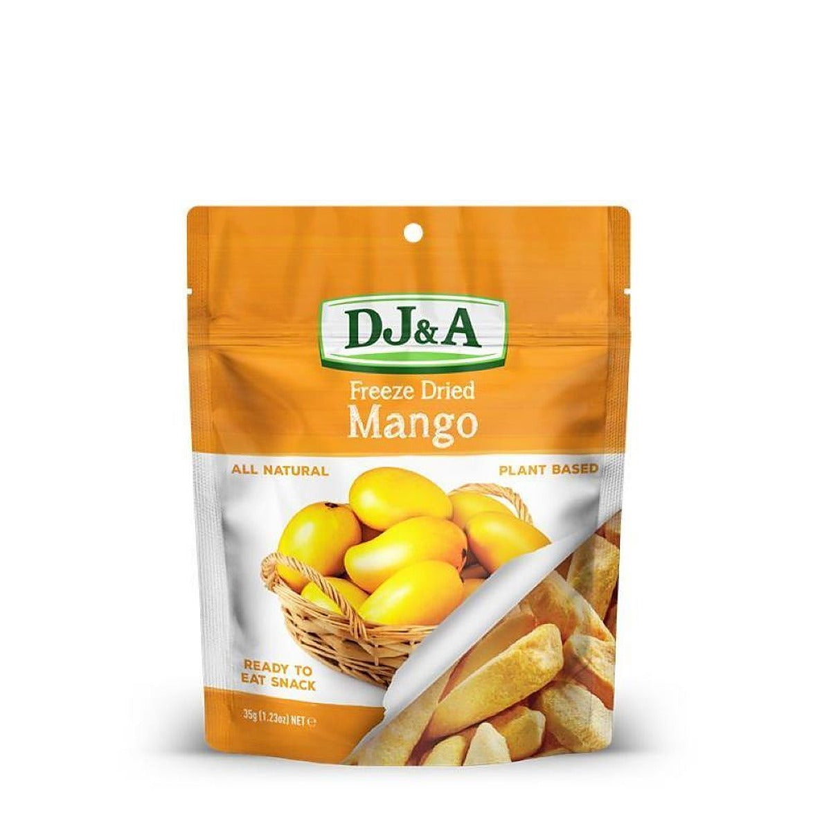 DJ & A DJ&A Freeze Dried Mango 35g - 2 Pack