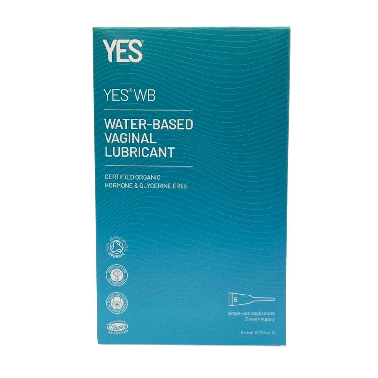 YES WB Organic Water Based Personal Lubricant