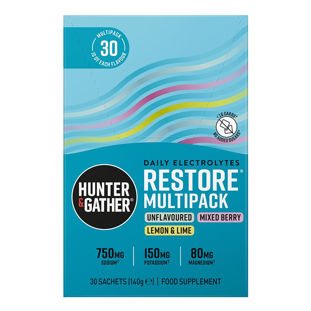 Hunter and Gather Restore Hydration Electrolytes Multipack 30 pack