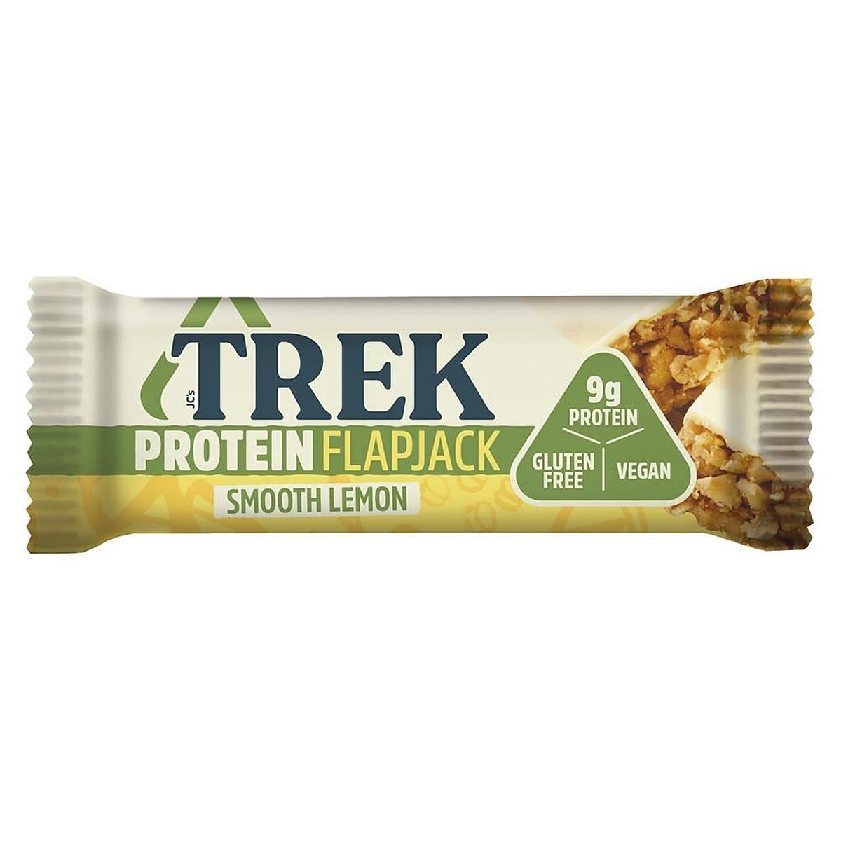 Trek Smooth Lemon Flapjack 50g - 16 Pack