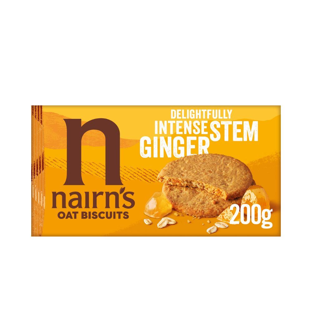 Nairns Oats and Stem Ginger Biscuit 200g