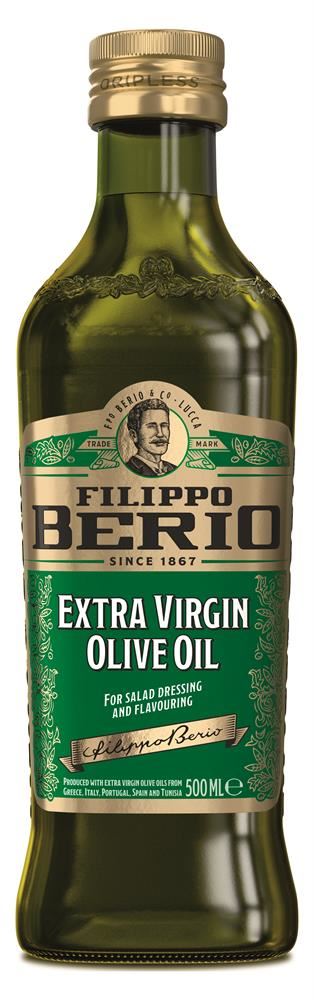 Filippo Berio Extra Virgin Olive Oil 500ml - 6 Pack
