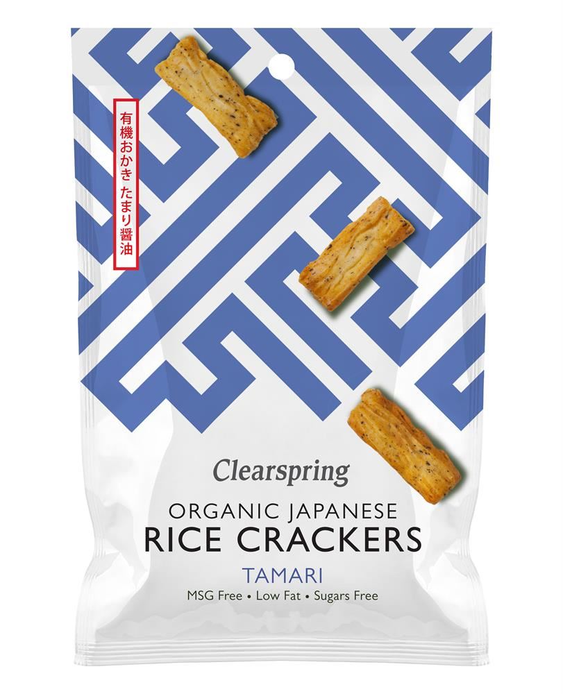 Clearspring Organic Rice Cracker Tamari 50g