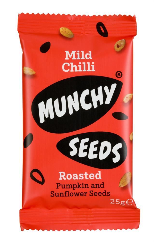 Munchy Seeds Mild Chilli 25g - 6 Pack