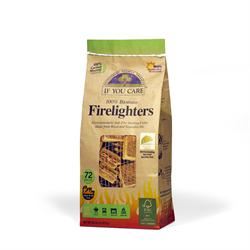 If You Care Firelighters Non Toxic Wood 72 Pieces