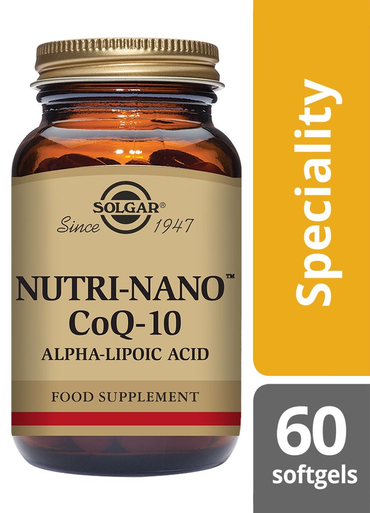 Solgar Nutri-Nano CoQ-10 Alpha Lipoic Acid - 60 Softgels