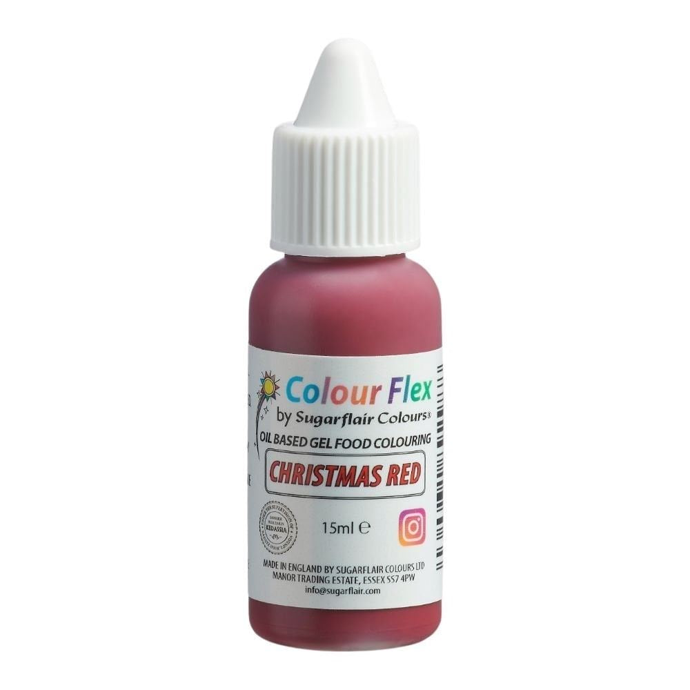 Sugarflair Colour Flex Oil Based Food Colouring Gel 15ml - All Colour