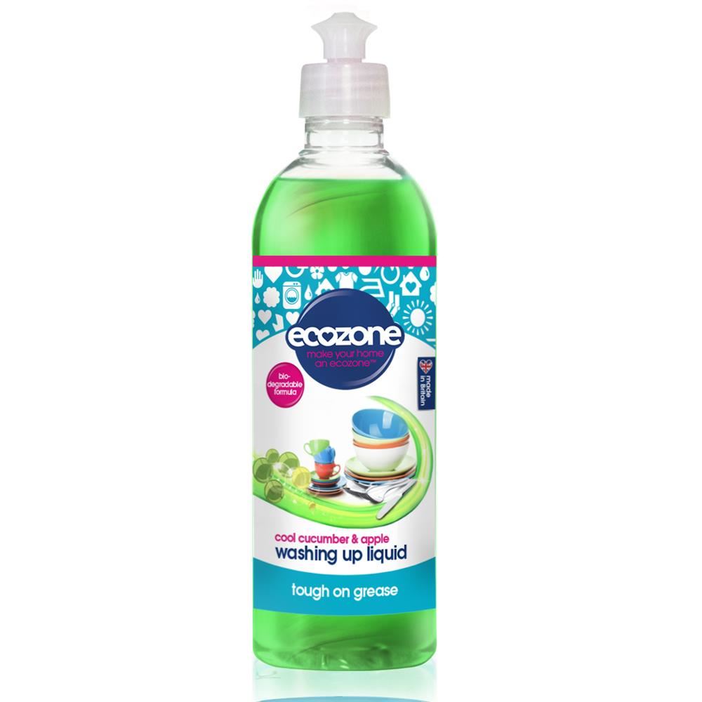 Ecozone Cool Cucumber & Apple Washing Up Liquid - 500ml