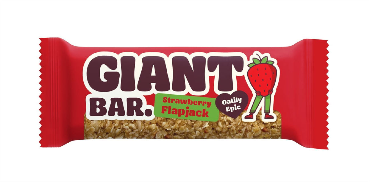 Ma Baker Giant Strawberry Bar 90g - 20 Pack