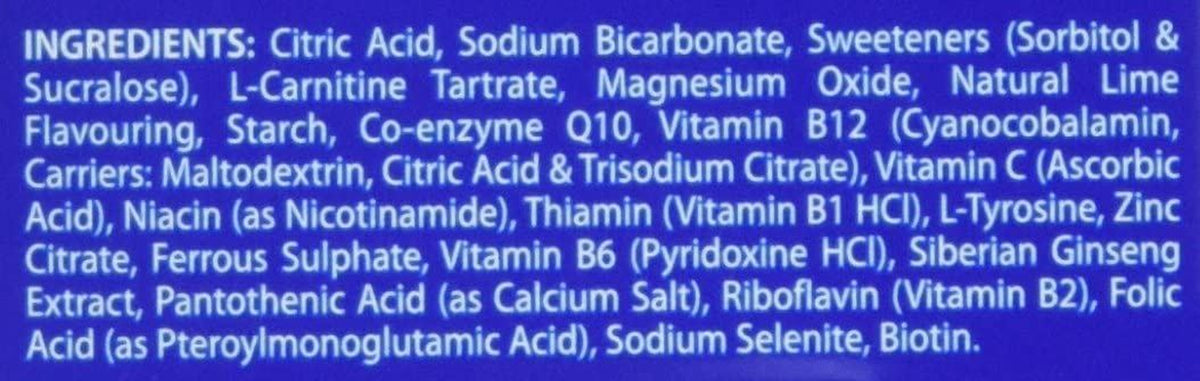 Vitabiotics Wellman Energy Natural Lime Flavour - 10 Effervescent Tablets - image 4