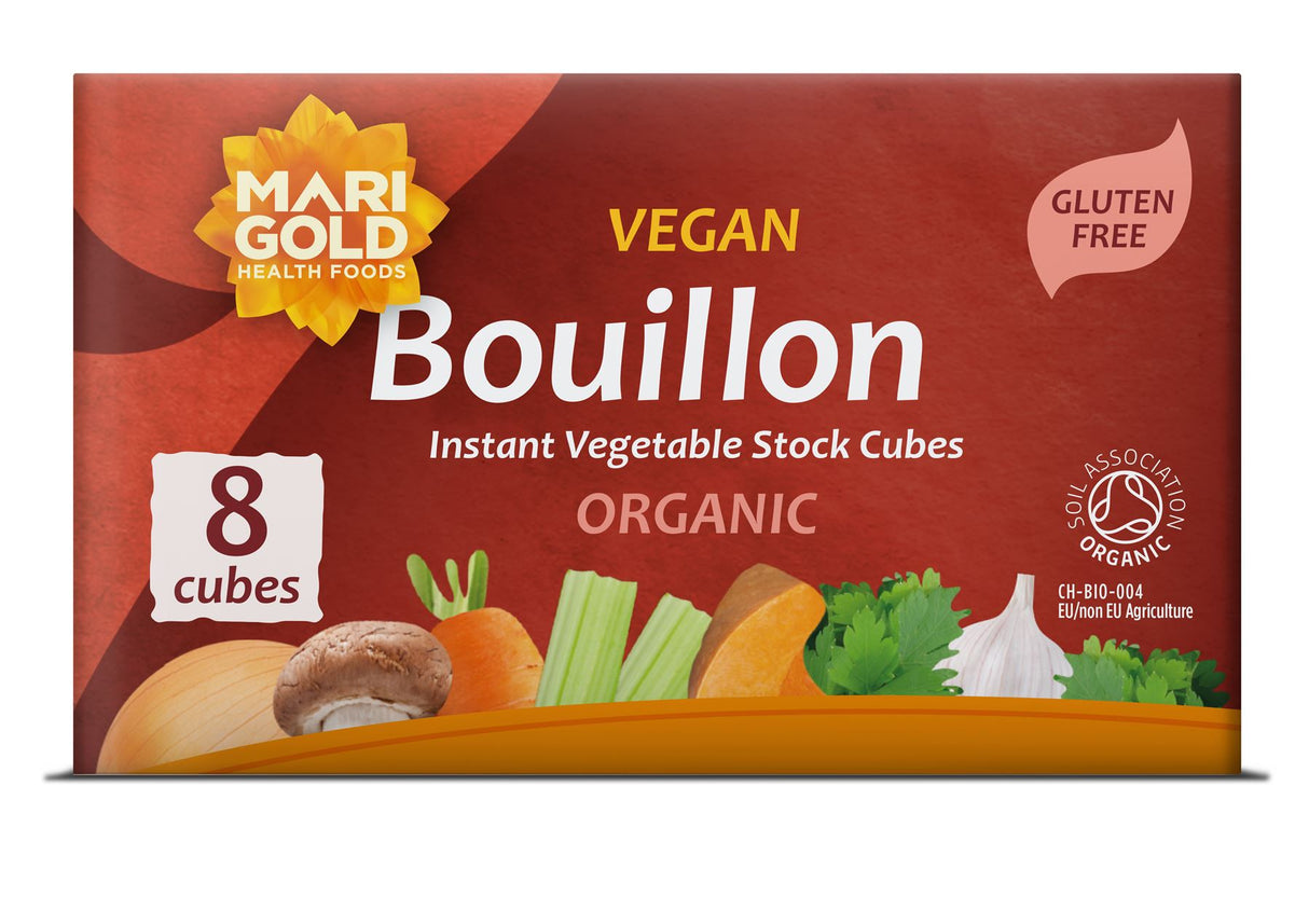 Marigold Vegetable Bouillon Organic Stock Cubes - 8 Cubes