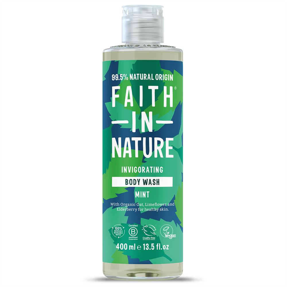Faith in Nature Body Wash Mint 400ml