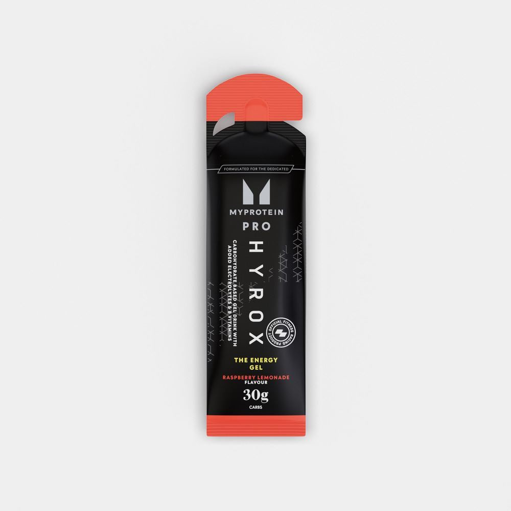 MYVEGAN Energy Gel Raspberry Lemonade (HYROX Edition) 70g - 20 Pack