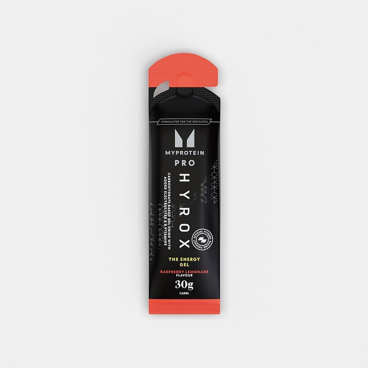 MYVEGAN Energy Gel Raspberry Lemonade (HYROX Edition) 70g - 20 Pack