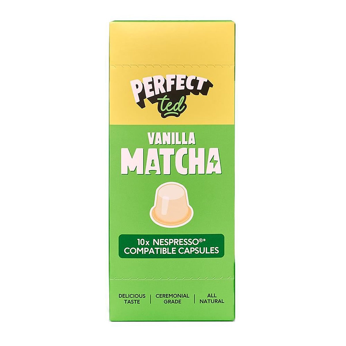 PerfectTed Matcha Pods Vanilla 10x5g