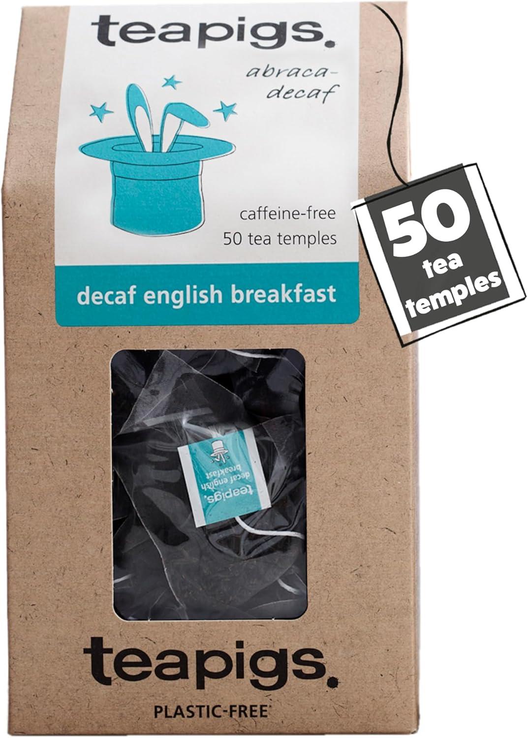 Teapigs Decaf English Breakfast Tea 50 Temples