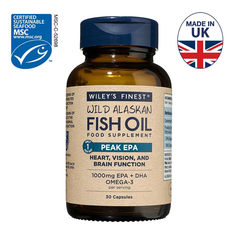 Wiley's Finest UK Peak EPA 30 Capsules