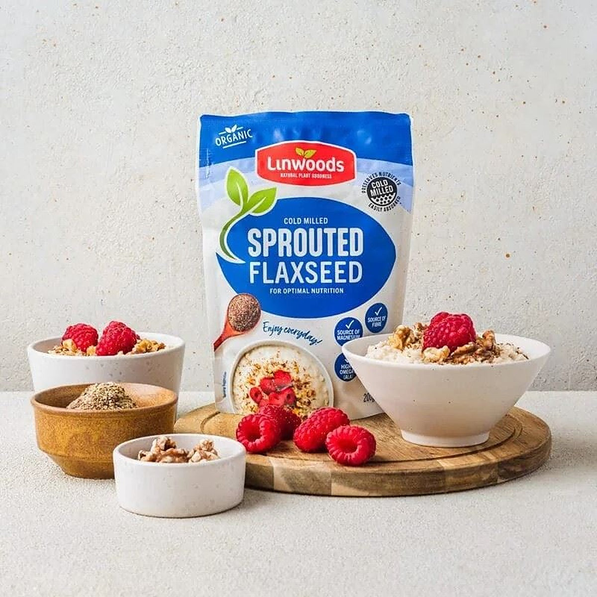 Linwoods Cold Milled Organic Sprouted Flaxseed 200g - image 3
