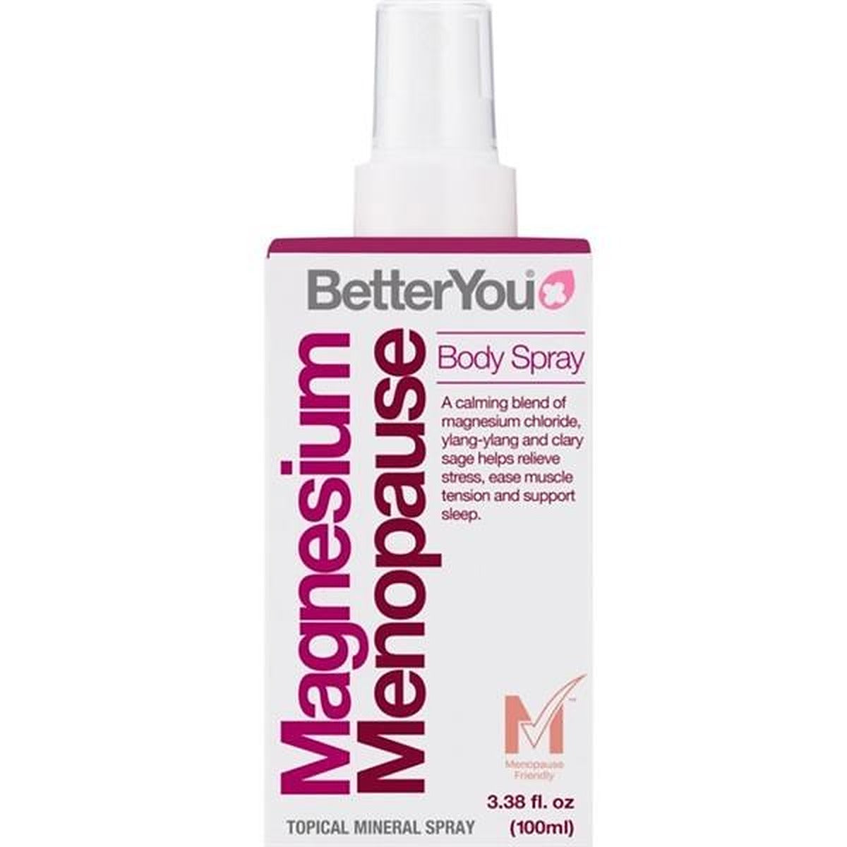 BetterYou Magnesium Oil Menopause Body Spray - 100ml