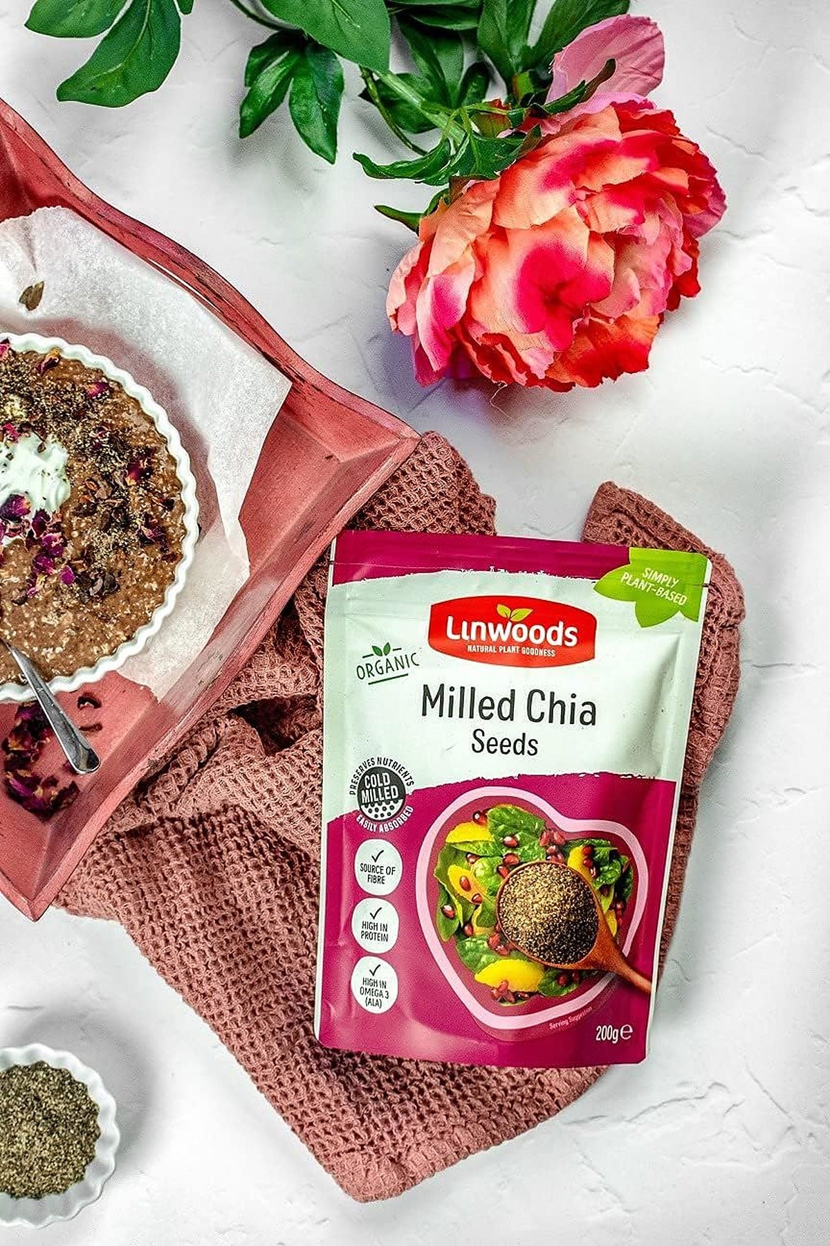 Linwoods Organic Milled Chia Seeds 200g - image 3