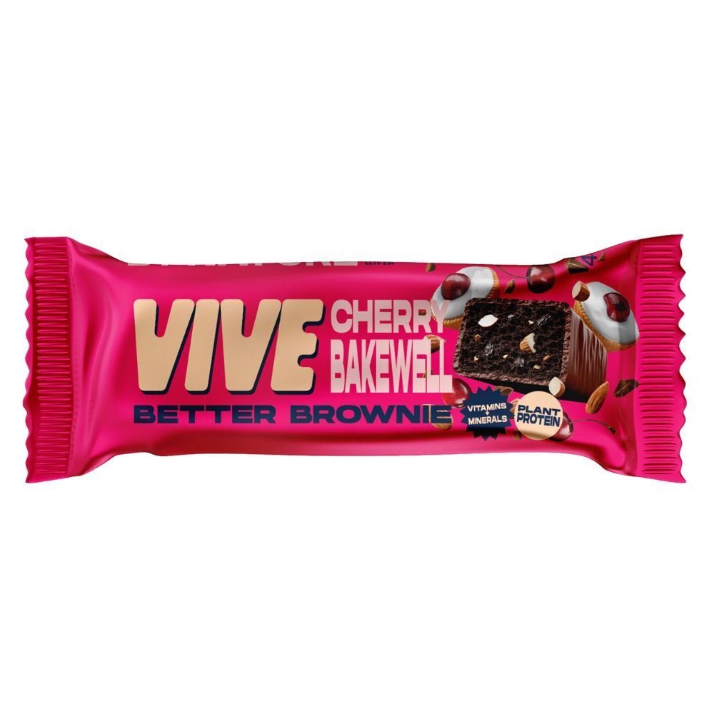 Vive Better Brownie Cherry Bakewell 40g - 15 Pack