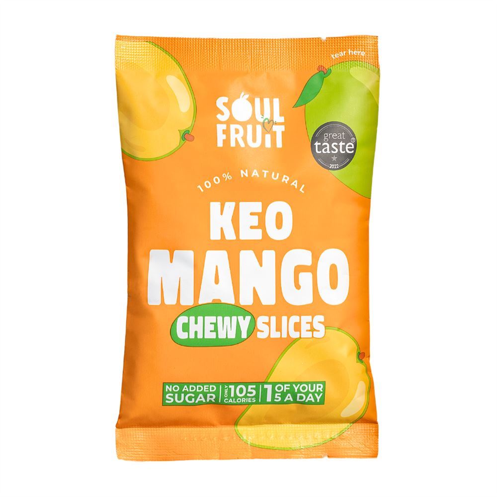 Soul Fruit Soft Dried Keo Mango 30g - 10 Pack