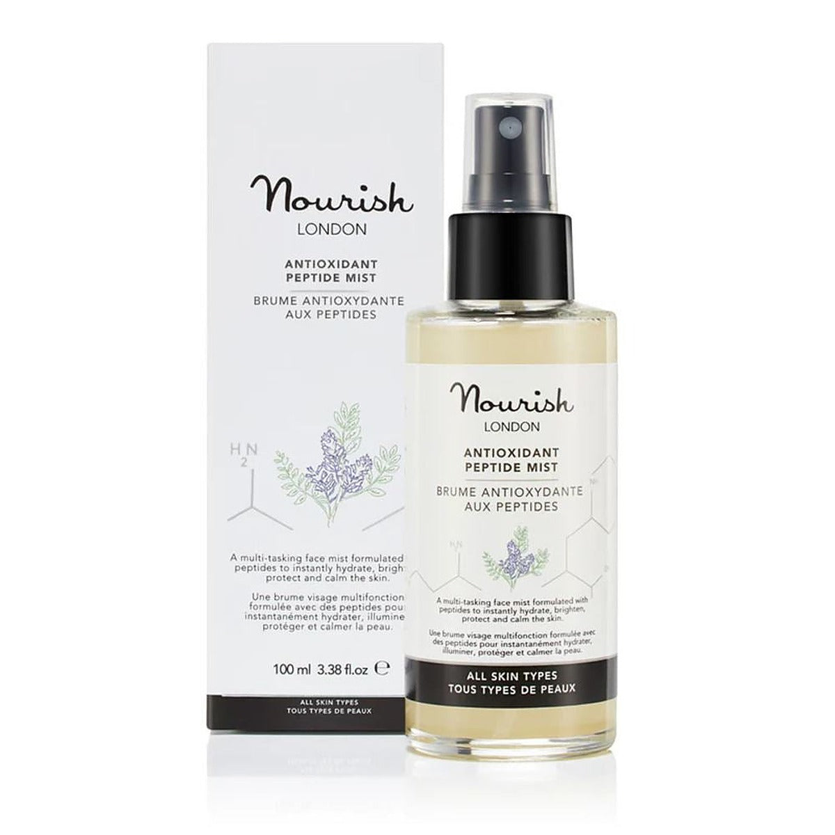 Nourish London Antioxidant Peptide Mist 100ml