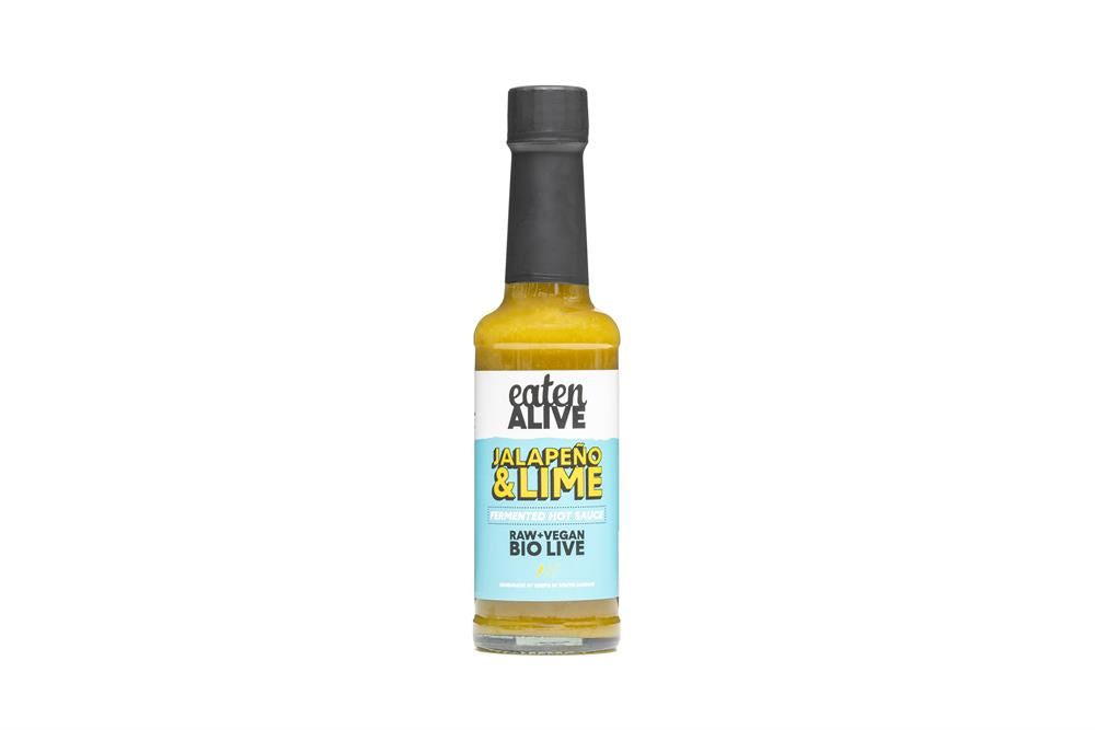 Eaten Alive Jalapeno & Lime Raw Fermented Hot Sauce 150ml