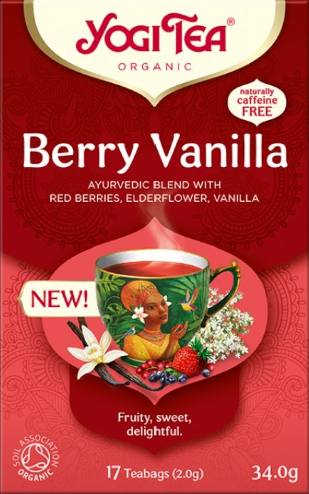 Yogi Tea Berry Vanilla 17 Bags