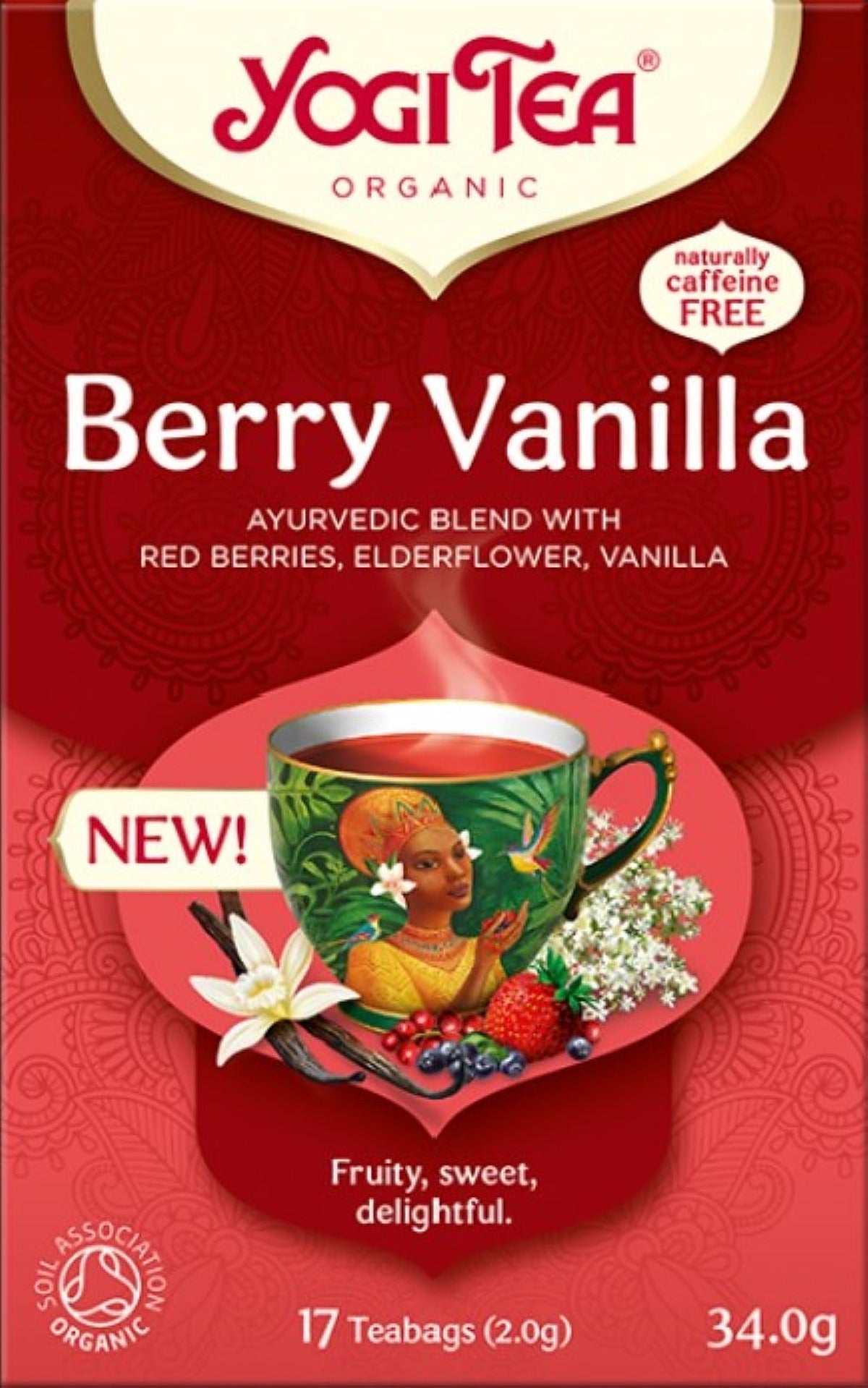Yogi Tea Berry Vanilla 17 Bags