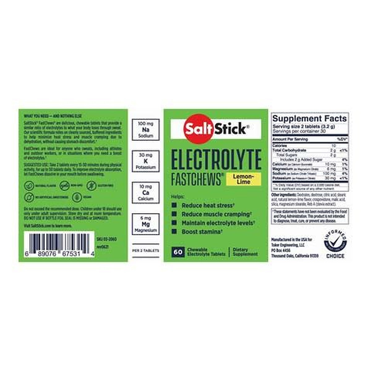 SaltStick Electrolyte FastChews - Pack of 10 - All Flavours - image 15