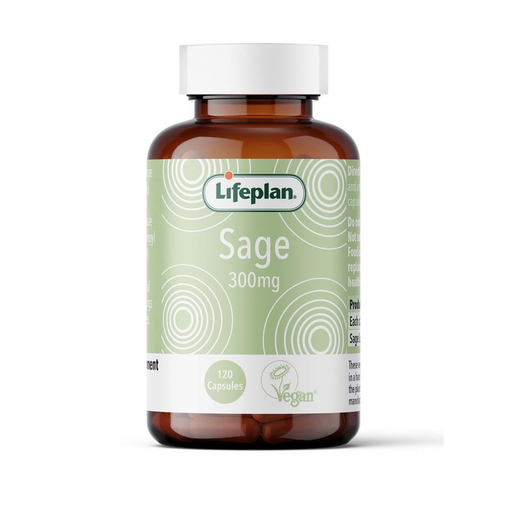 Lifeplan Sage 300mg 120 Capsules