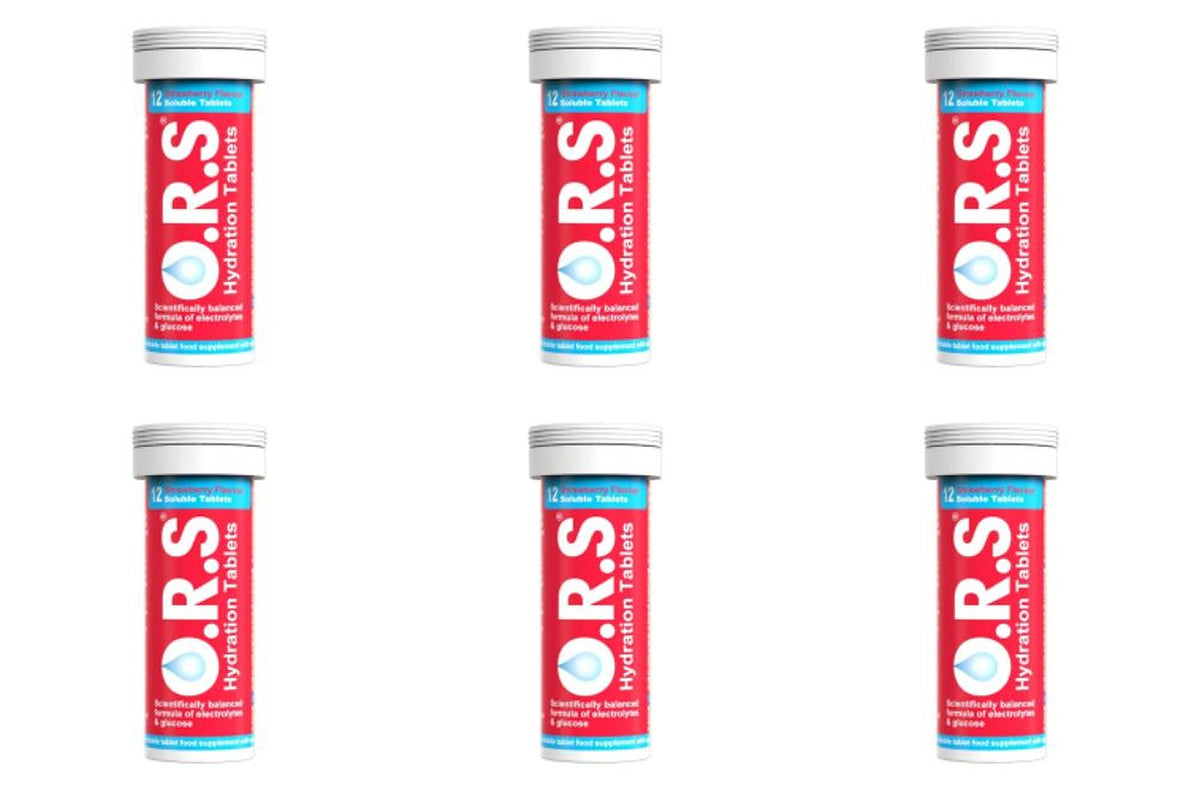 ORS Oral Hydration Salts Strawberry Flavour - 12 Tablets - image 2