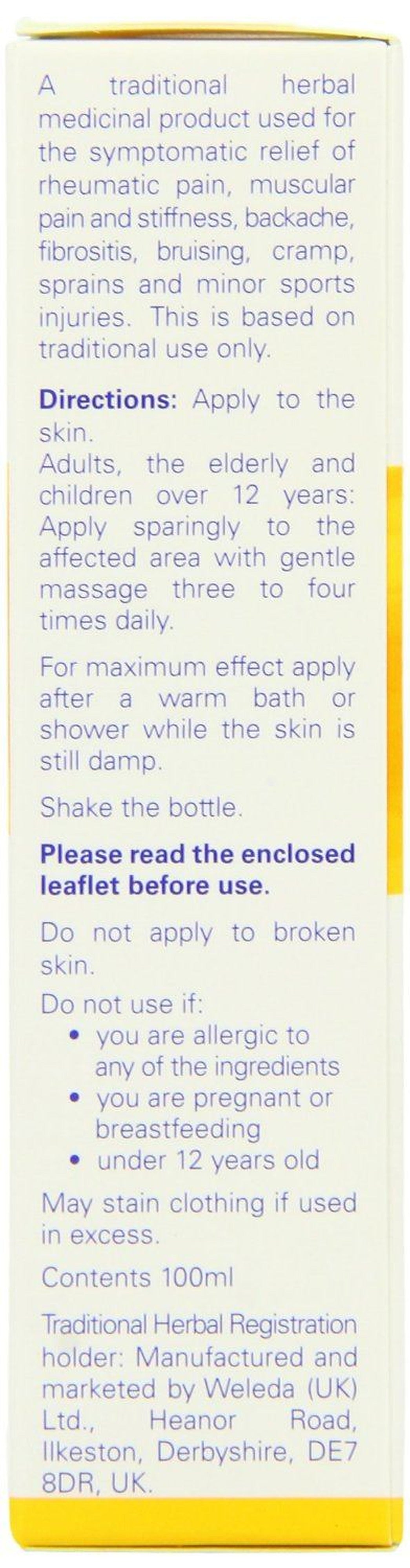 Weleda Massage Balm with Arnica 100ml - image 3
