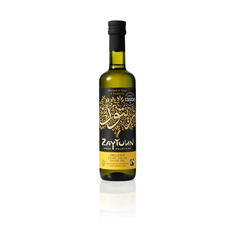 Zaytoun Organic Extra Virgin Olive Oil 500ml