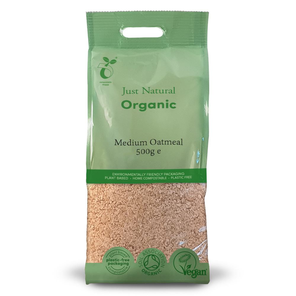 Just Natural Organic Organic Oatmeal Medium 500g