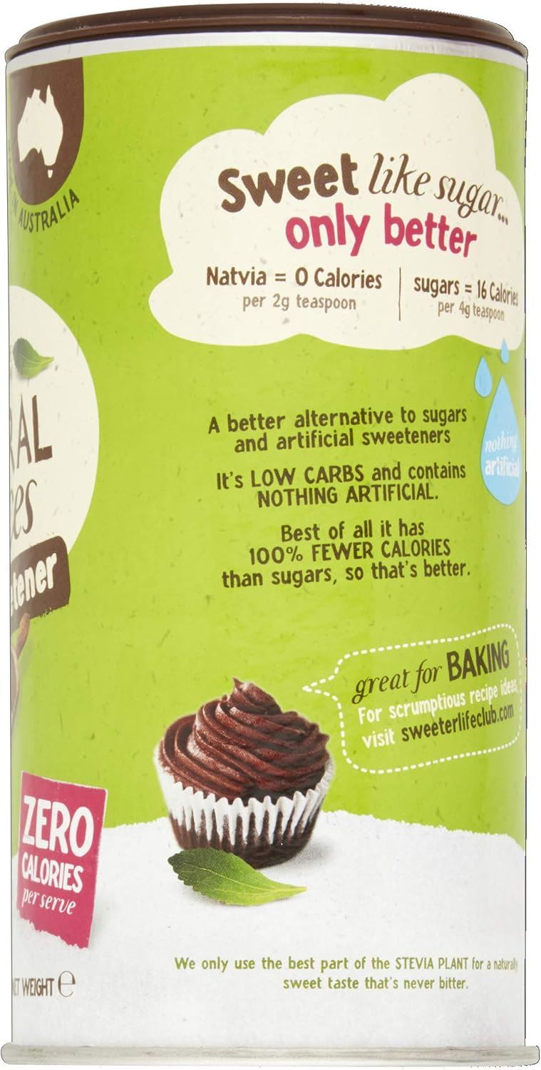 Natvia 100% Naturally Derived Sweetener 300g