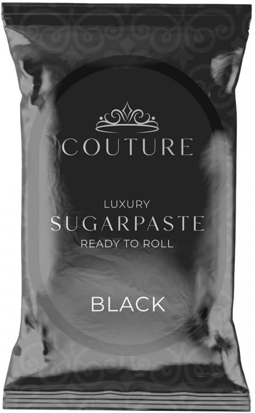 Couture Sugar Paste Black 1kg