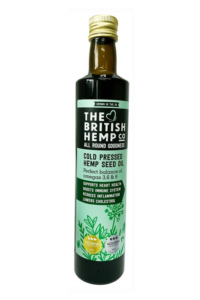 British Hemp Co Hemp seed oil 500ml