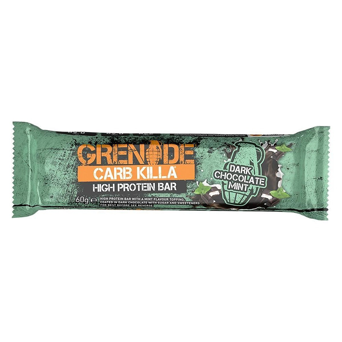 Grenade Carb Killa Dark Chocolate Mint 60g - 12 Pack