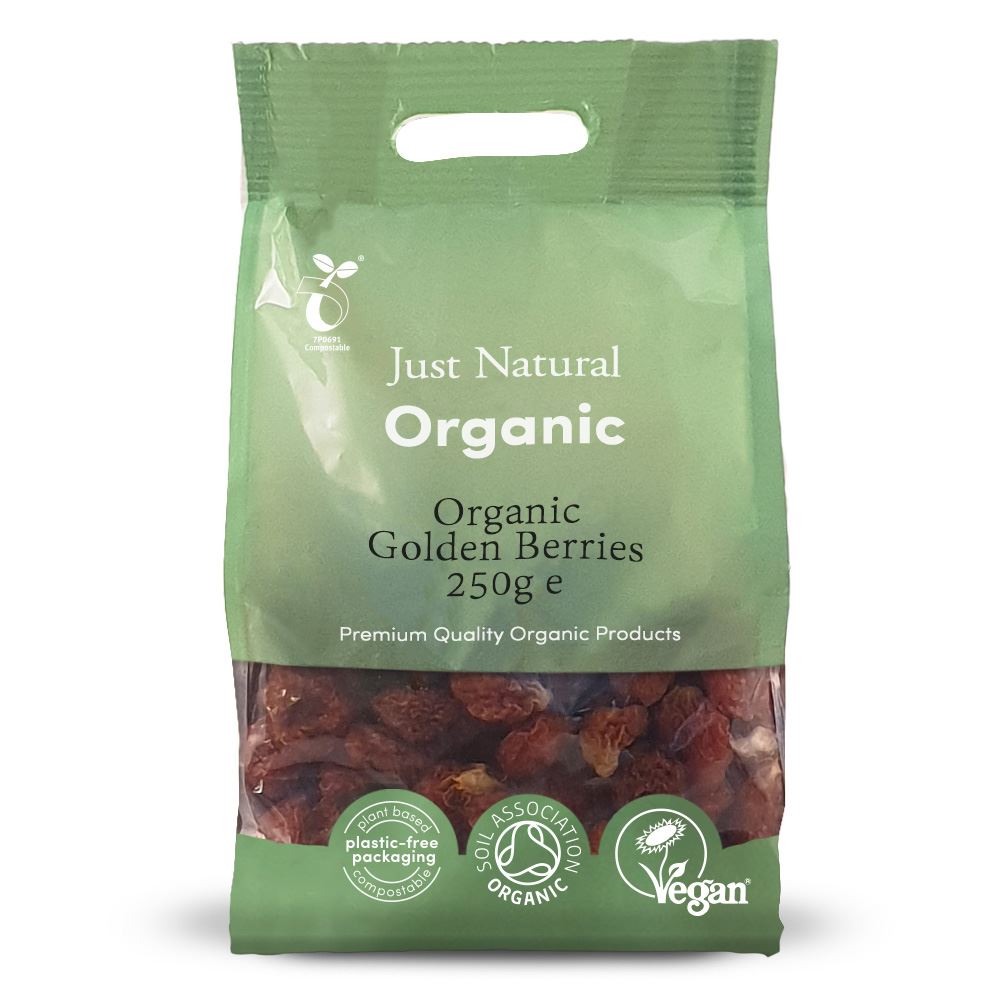 Just Natural Organic Organic Golden Berries 250g